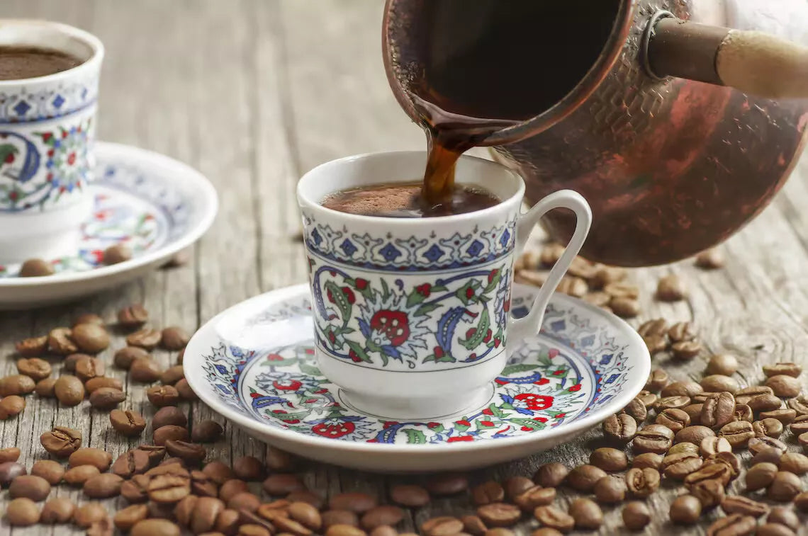 Lebanese Café Abi Nasr Coffee | With Cardamom | 180g Packs