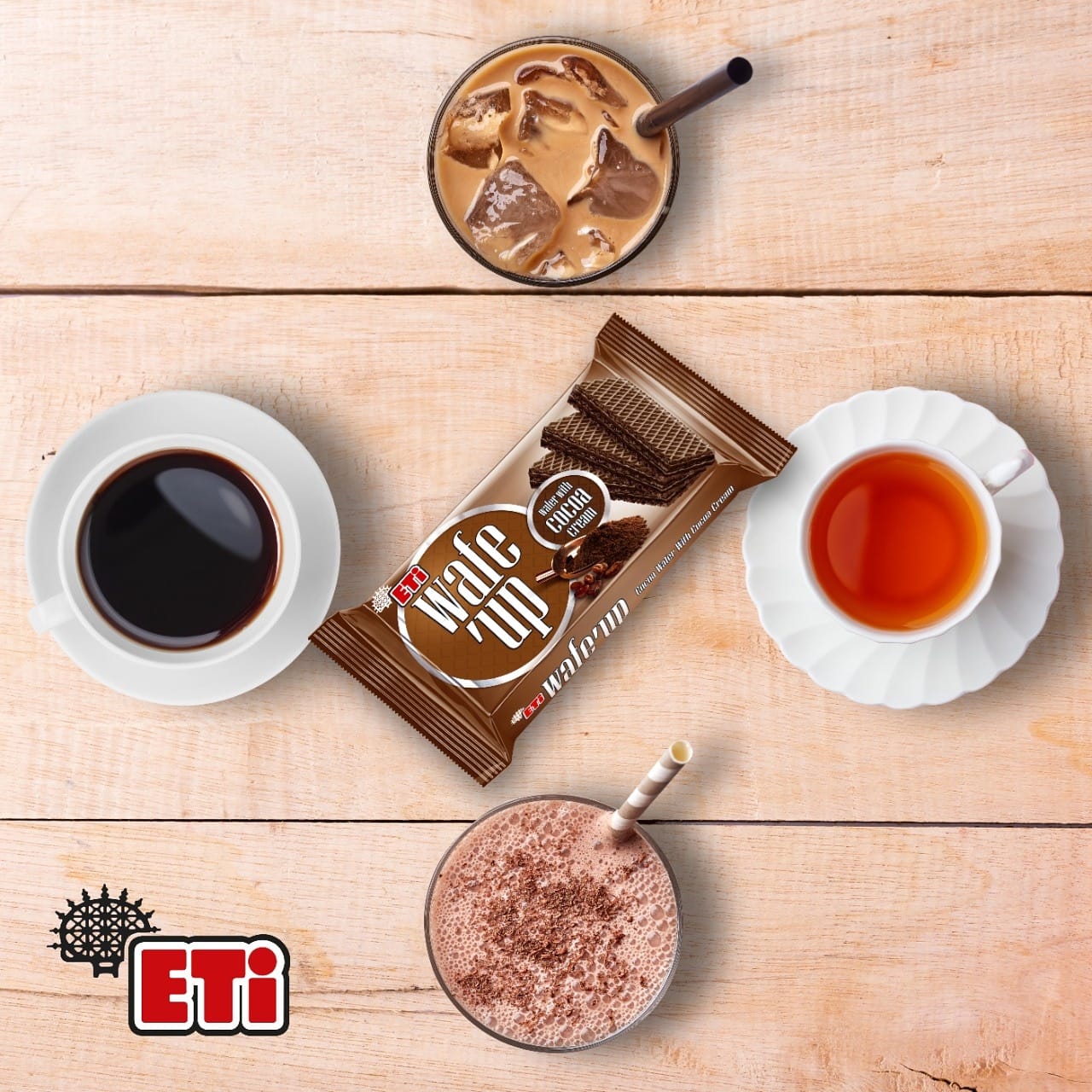 Eti Wafe Up Cocoa Wafer | 45g Packs