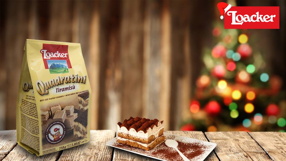 Loacker Sandwich Mini Wafer Tiramissu | 110g Bags