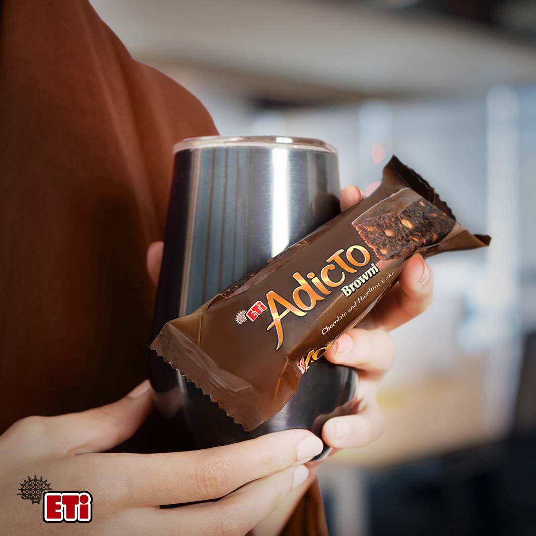 Eti Adicto Browni Hazelnut Cake | 45g Packs