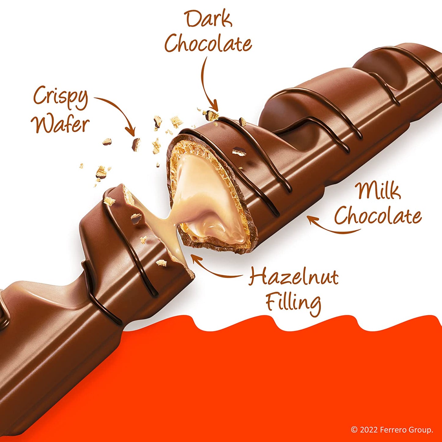 Kinder Bueno | Box of 12 Bars | 522g Box