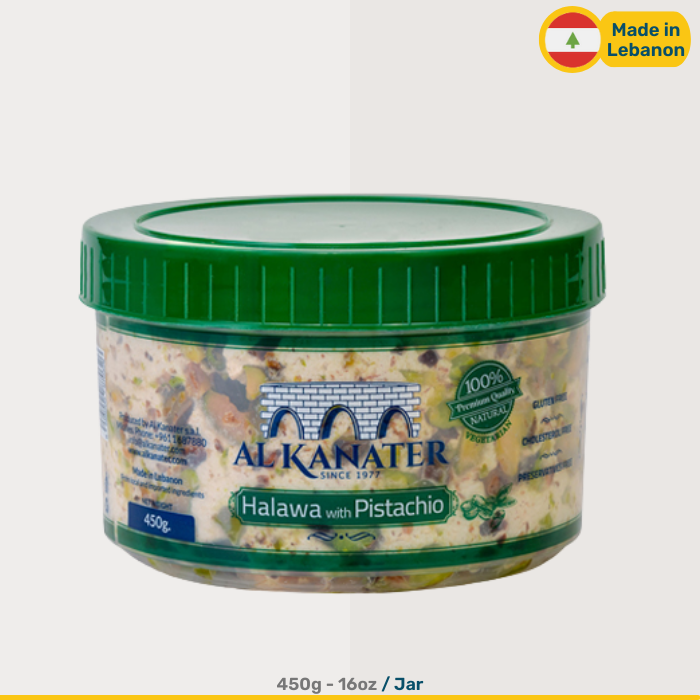 Al Kanater Halawa Pistachio | 500g Jars