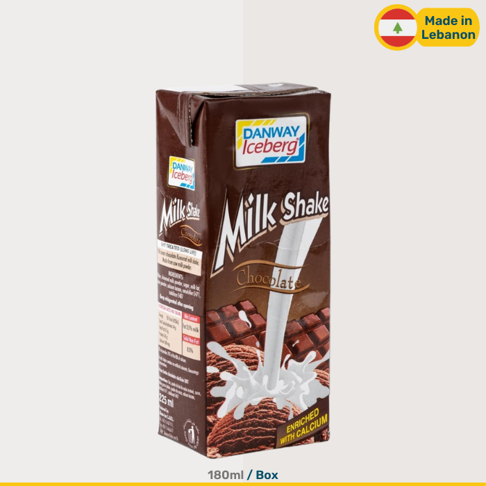 Danway Iceberg Chocolate Milkshake | 180ml Box | 200g Box