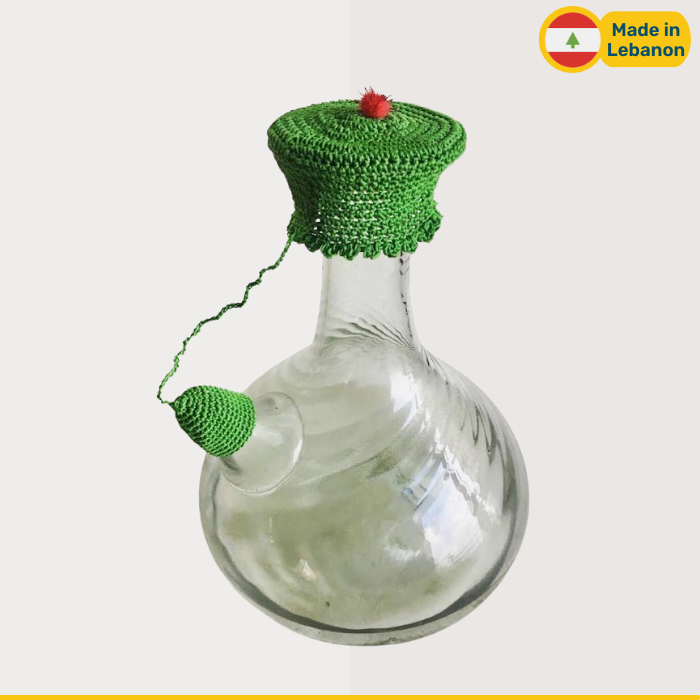 Water Jug Green Crochet Cover | 75g Crochet