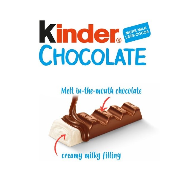 Kinder Box of 4 Bars | 50g Box