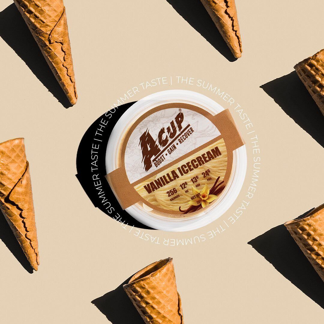 Acup Vanilla Ice Cream Protein Cup | 70g Cups