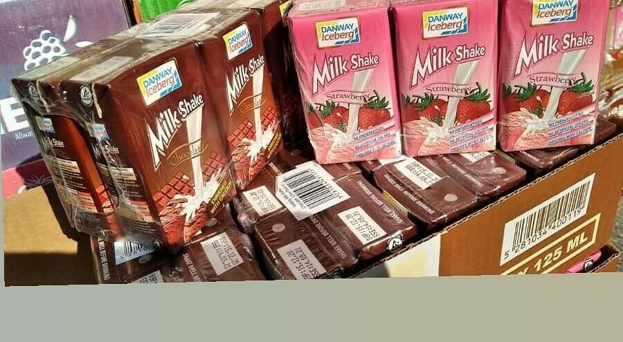 Danway Iceberg Strawberry Milkshake | 180ml Box | 200g Box