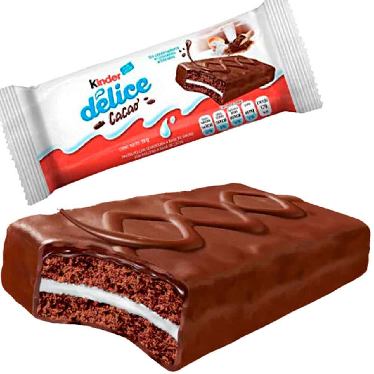 Kinder Delice | Box of 10 Cakes | 420g Box