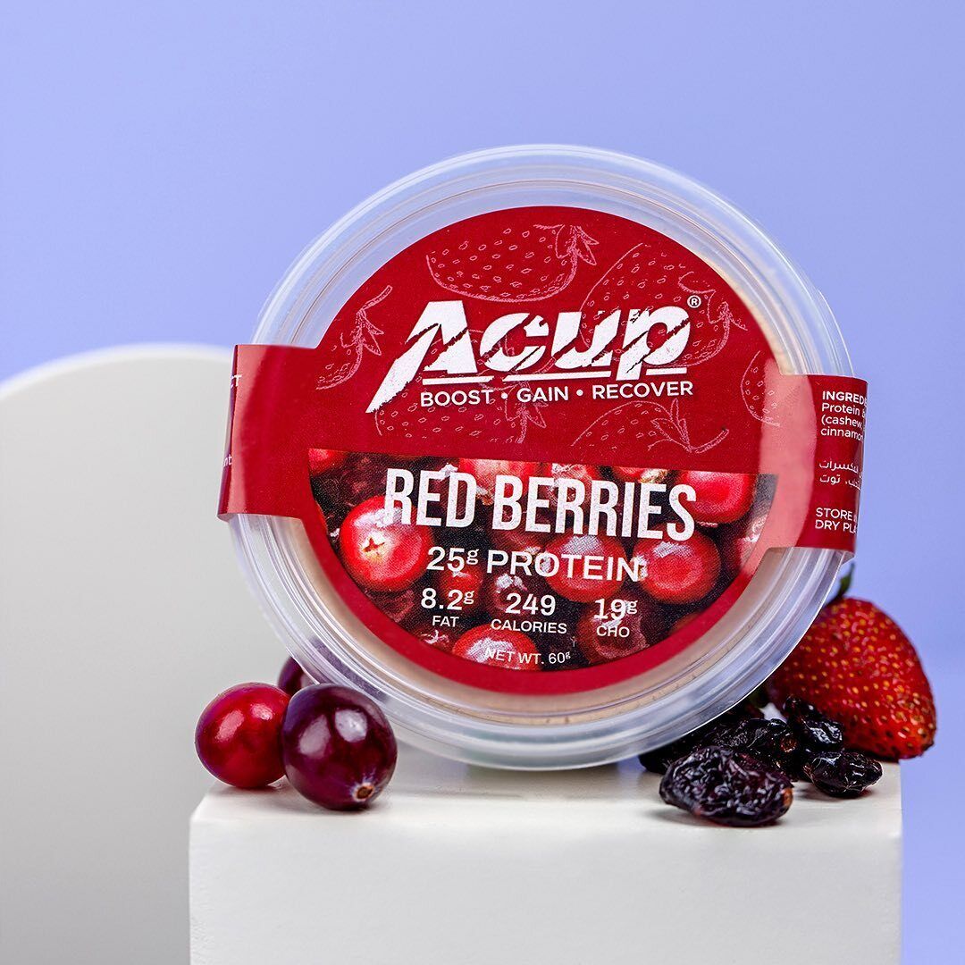 Acup Red Berries Protein Cup | 70g Cups