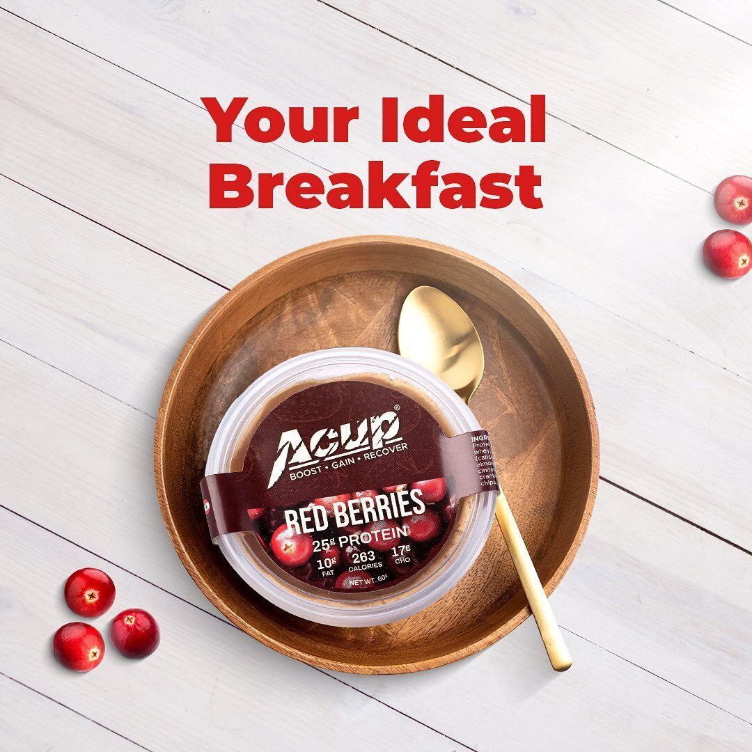 Acup Red Berries Protein Cup | 70g Cups