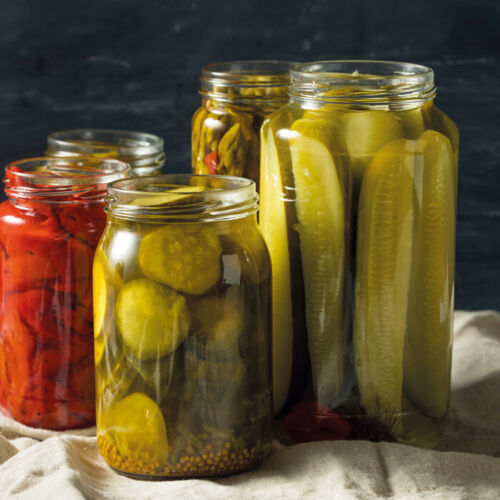 Al Wadi Al Akhdar Pickled Mokti(Wild Cucumbers) | 630g Jars