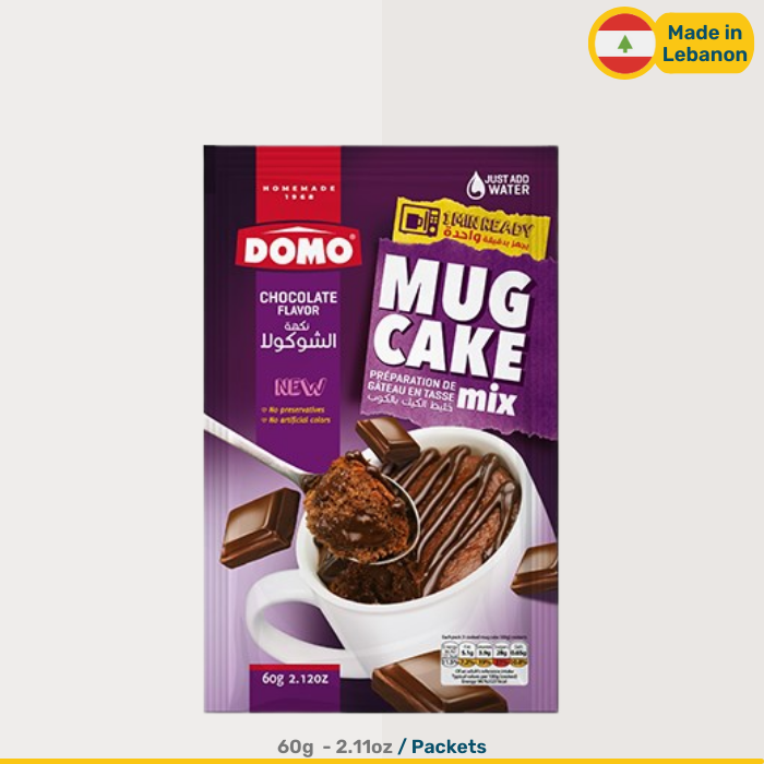 Lebanese Domo Mug Cake Chocolate | 60g Packets