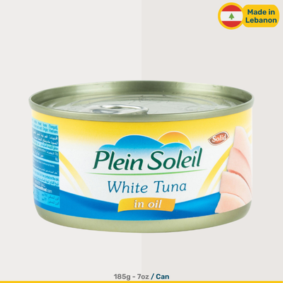 Lebanese Plein Soleil Canned Tuna | 185g Cans