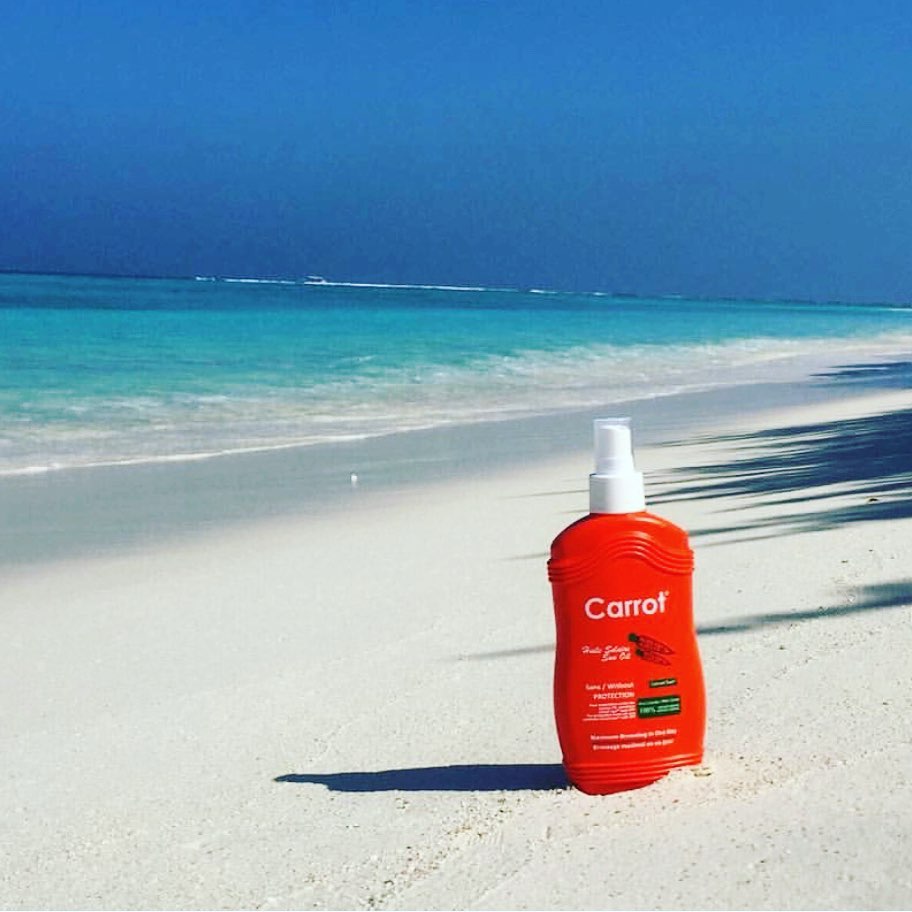 Carrot Sun Original Tanning Oil | 200ml Spraybottle | 200g