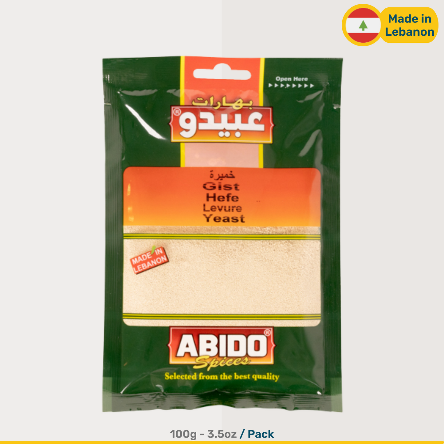 Abido Yeast | 100g Packs
