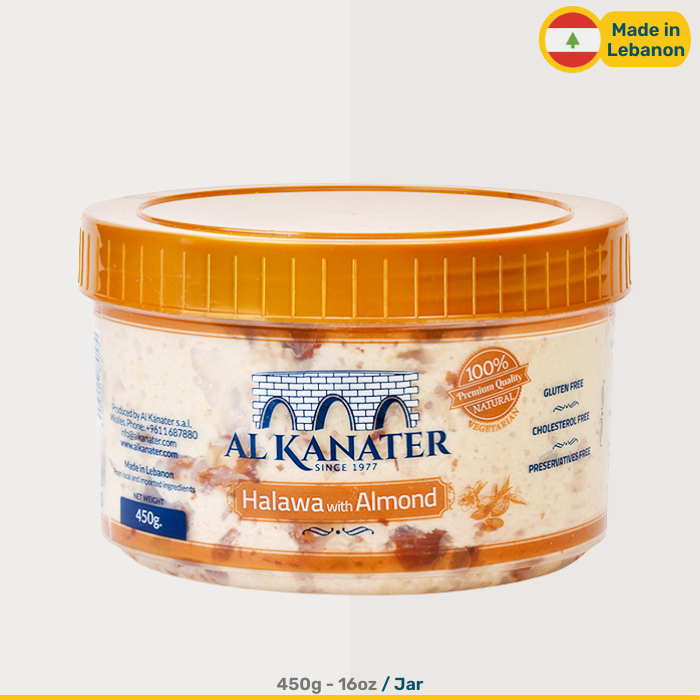 Al Kanater Halawa Almond | 500g Jars