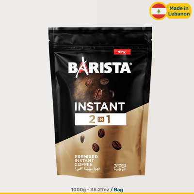 Lebanese Barista 2 in 1 Instant Coffee | 1000g Bag