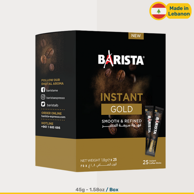 Lebanese Barista Classic Instant Coffee | 45g Box