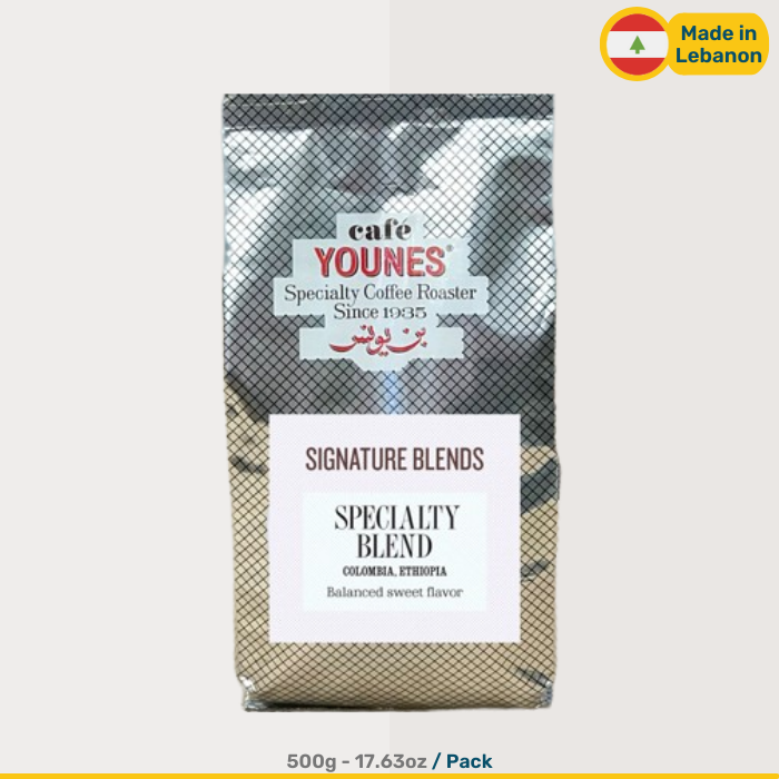 Lebanese Cafe Younes Specialty Blend | 500g Packs