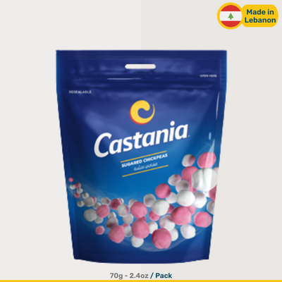 Castania Sugared Chickpeas | 85g Packs