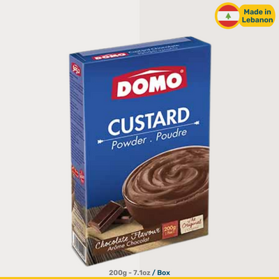 Domo Chocolate Custard | 225g Boxes