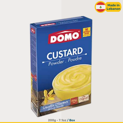 Domo Vanilla Custard | 225g Boxes