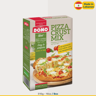 Domo Pizza Crust Mix | 550g Boxes