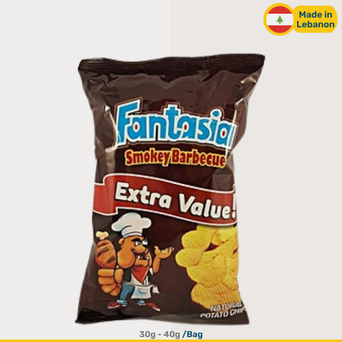 Fantasia Smokey Barbecue Chips | 40g Bags