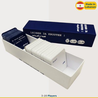 Le3be 3a Krouteh | 3 to 20 Players | 1000g Board Game