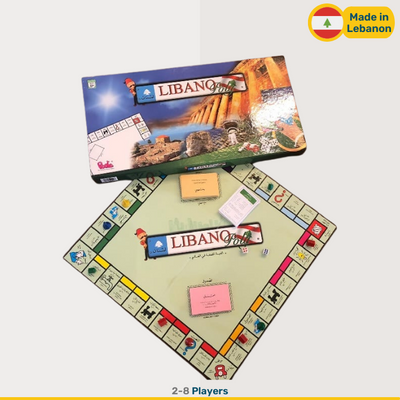 Libanopoly | 2 to 8 Players | 1500g Board Game