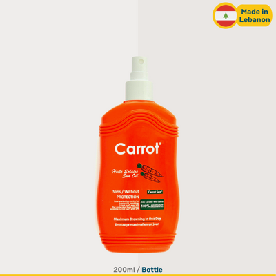 Carrot Sun Original Tanning Oil | 200ml Spraybottle | 200g