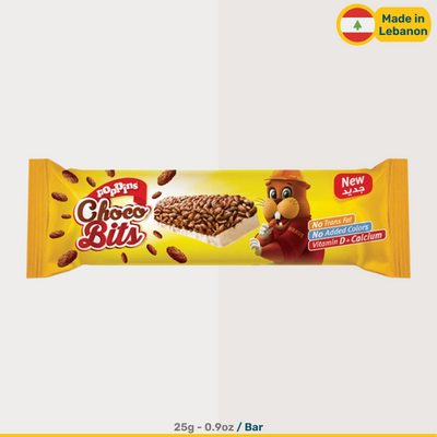 Poppins Choco Bits Cereal Bars | 30g Bars