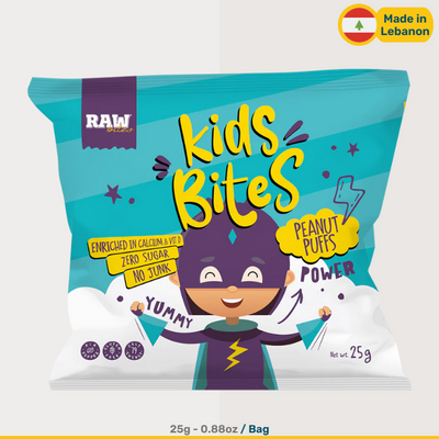 Lebanese Kids Bites Peanut Puffs | 25g Bags