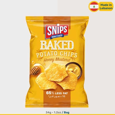 Snips Honey Mustard Baked Chips | 30g Bags