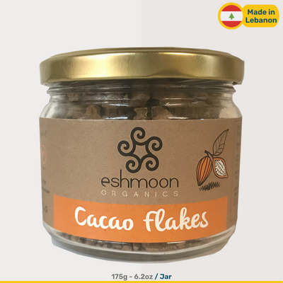 Eshmoon Cacao Flakes | 175g Jars