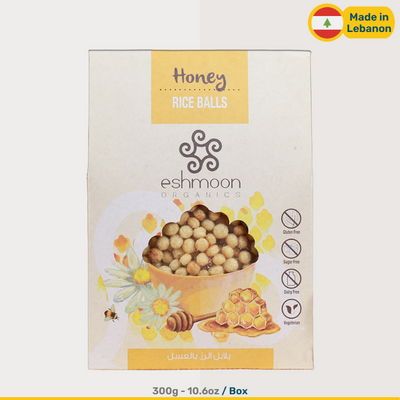 Eshmoon Honey Rice Balls Cereal | 300g Boxes