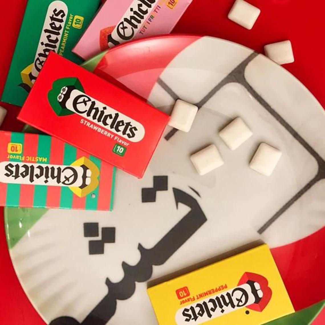 Chiclets Spearmint Gum | 23g Packs