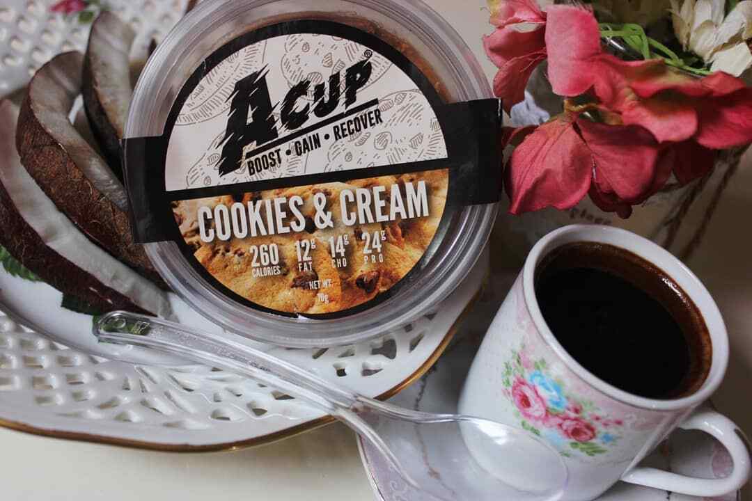 Acup Cookies & Cream Protein Cup |  70g Cups